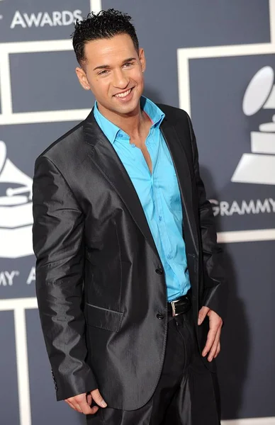 Mike Situation Sorrentino Las Llegadas Los 52Nd Annual Grammy Awards — Foto de Stock