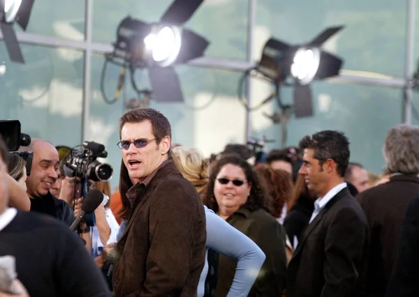 Jim Carrey Première Mondiale Lemony Snicket Series Unfortunate Events Hollywood — Photo