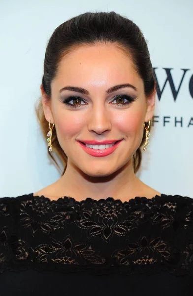 Kelly Brook Arrivals Iwc Schaffhausen Toasts Tribeca Film Festival Third — Stock Photo, Image