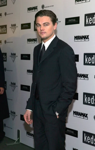 Leonardo Dicaprio Estreno Aviator Teatro Ziegfeld Diciembre 2004 Foto Gbinuya — Foto de Stock