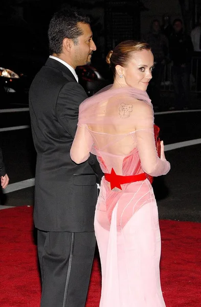 Christina Ricci Wearing Givenchy Gown Departures Annual Opening Night Gala — Stock Photo, Image