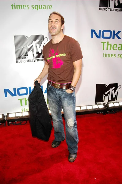 Jeremy Piven Sur Place Pour Mtv Nokia Unwired Live Concert — Photo