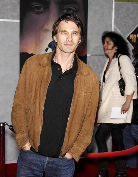 Olivier Martinez Chegadas Para Country Old Men Premiere Capitan Theater — Fotografia de Stock