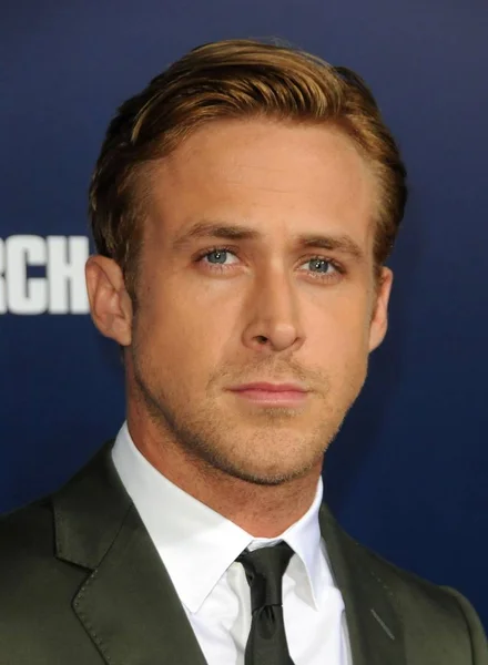 Ryan Gosling Arrivals Ides March Screening Samuel Goldwyn Theater Ampas — Stock Photo, Image