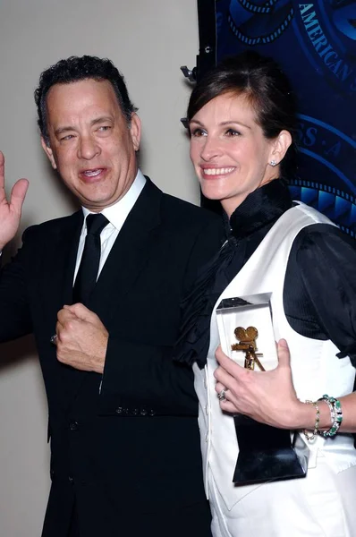 Tom Hanks Julia Roberts Asistiendo Los 25Th Annual Asc Outstanding — Foto de Stock