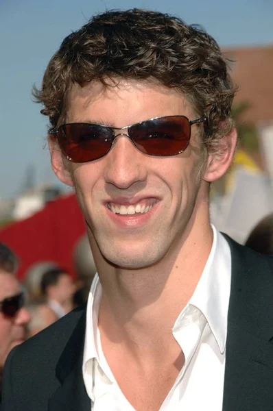 Michael Phelps Bij Aankomst Voor 2007 Espy Awards Kodak Theatre — Stockfoto