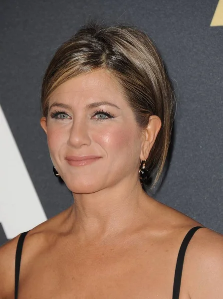 Jennifer Aniston Arrivals 2014 Governors Awards Hosted Ampas Part Ray — Stock Photo, Image