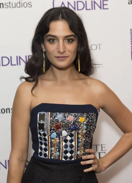 Jenny Slate Las Llegadas Para Landline Premiere Metrograph Nueva York — Foto de Stock