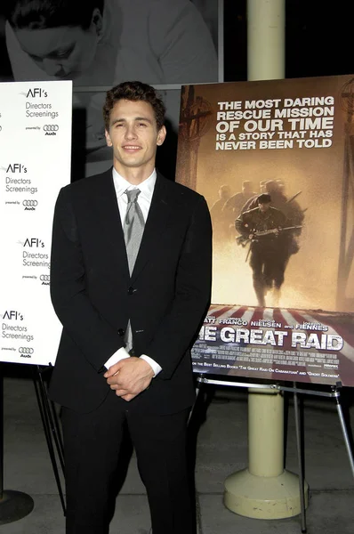 James Franco Chegadas Para Grande Raid Premiere Arclight Cinema Los — Fotografia de Stock