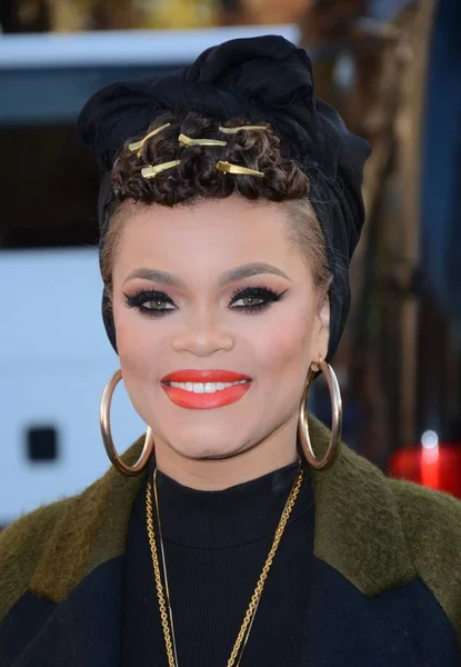 Andra Day Attendance Macy Thanksgiving Day Parade 2015 Manhattan New — Stock Photo, Image