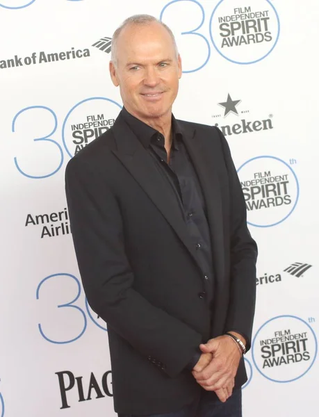 Michael Keaton Arrivals 30Th Film Independent Spirit Awards 2015 Arrivals — Stock Photo, Image