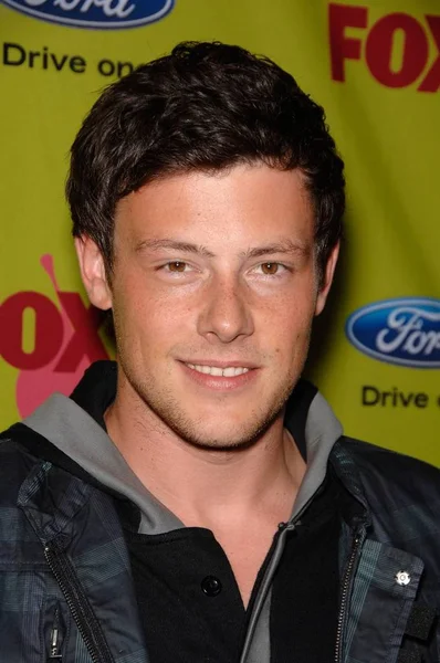 Cory Monteith Bij Aankomsten Voor Fox Fall Eco Casino Partij — Stockfoto