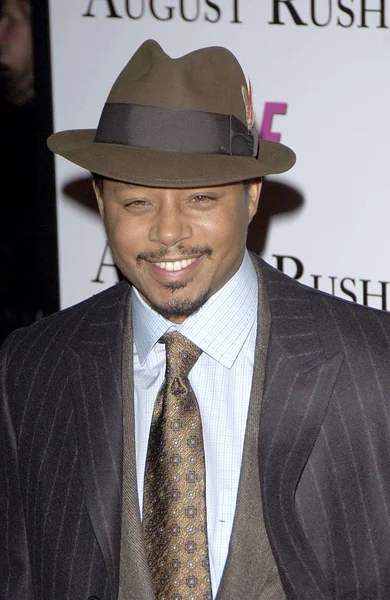 Terrence Howard Vid Ankomst Till August Rush Premiere Ziegfeld Theatre — Stockfoto