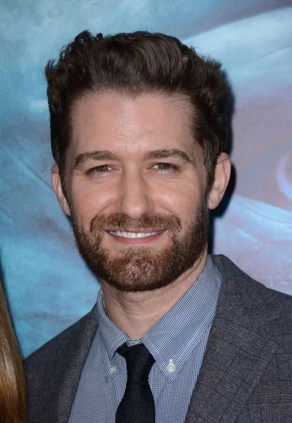 Matthew Morrison Agli Arrivi Heart Sea Premiere Jazz Lincoln Center — Foto Stock