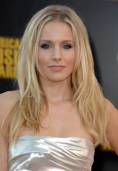 Kristen Bell Beérkezések 2009 American Music Awards Ama Érkezések Nokia — Stock Fotó