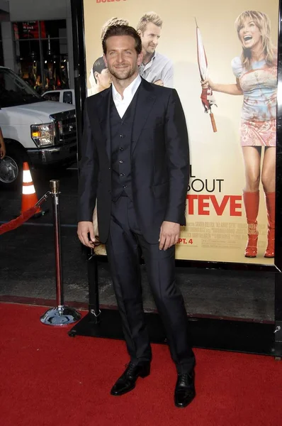 Bradley Cooper Arrivals All Steve Premiere Grauman Chinese Theatre Los — Stock Photo, Image