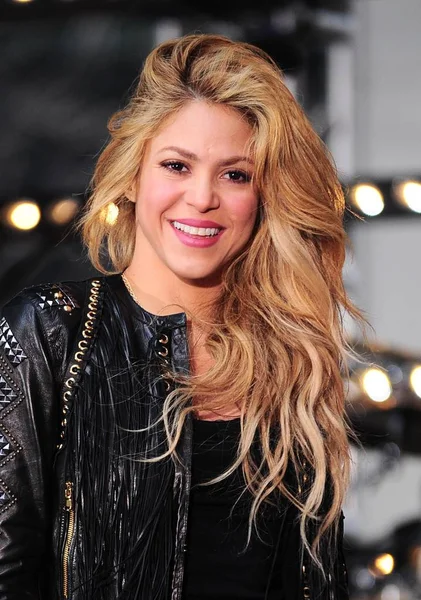Shakira Stage Nbc Today Show Concert Shakira Rockefeller Plaza New — Stock Photo, Image