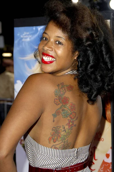 Kelis Chegadas Para Just Heaven Premiere Grauman Chinese Theatre Los — Fotografia de Stock