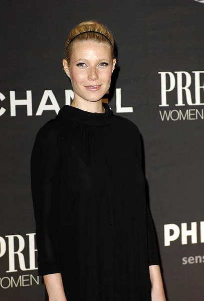 Gwyneth Paltrow Hali Przylotów Dla Tej Corocznej Premiery Kobiet Hollywood — Zdjęcie stockowe