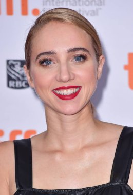 Zoe Kazan, 11 Eylül 2015 'te Toronto Uluslararası Film Festivali' nde 