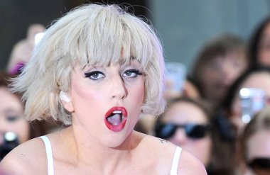 Lady Gaga, Lady Gaga, Rockefeller Plaza, New York, NY Temmuz 9, 2010 NBC Today Show konser için sahnede. Fotoğraf: Kristin Callahan/Everett Collection