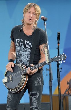 Keith Urban, Central Park, New York'ta Keith Urban ile birlikte Good Morning America (Gma) Yaz Konser Serisi için sahnede, Ny 12 Ağustos 2016. Fotoğraf: Kristin Callahan / Everett Koleksiyonu