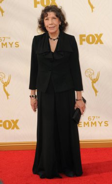 Lily Tomlin 67 Primetime Emmy Ödülleri için gelenler 2015 - Arrivals 2, Microsoft Theater (eski Nokia Theatre L.A. Live), Los Angeles, Ca Eylül 20, 2015. Fotoğraf: Elizabeth Goodenough / Everett Koleksiyonu