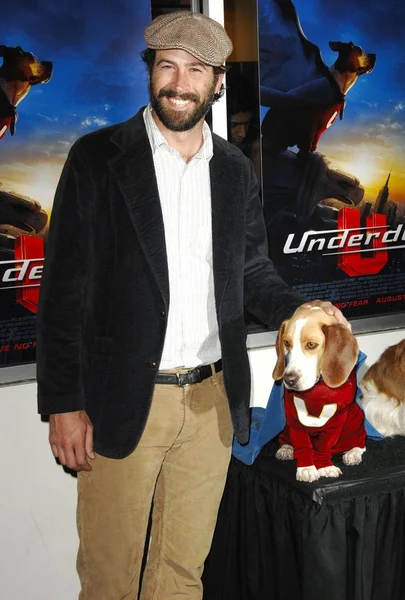 Jason Lee Leo Arrivals Underdog Premiere Regal Walk Stadium Cinema — Foto de Stock