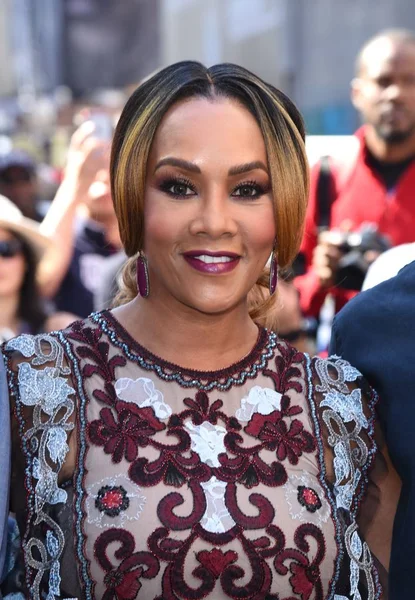 Vivica Fox Public Appearance Independence Day Resurgence Cast Rings Nasdaq — Stock Photo, Image