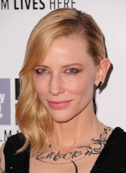 Cate Blanchett Llega Carol Premiere 53º Festival Cine Nueva York — Foto de Stock