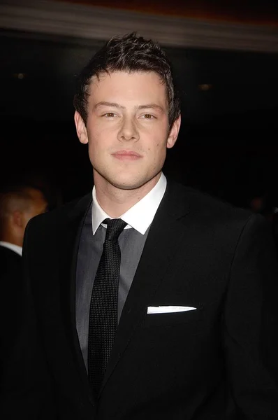 Cory Monteith Érkezések Éves Igazgatók Guild America Érkezések Hyatt Regency — Stock Fotó