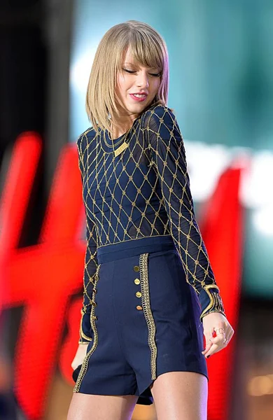 Taylor Swift Stage Epic Taylor Swift 1989 Concert Good Morning — Stock Photo, Image