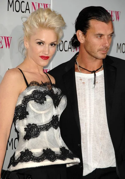 Gwen Stefani Indossando Dolce Gabbana Gavin Rossdale Agli Arrivi Moca — Foto Stock
