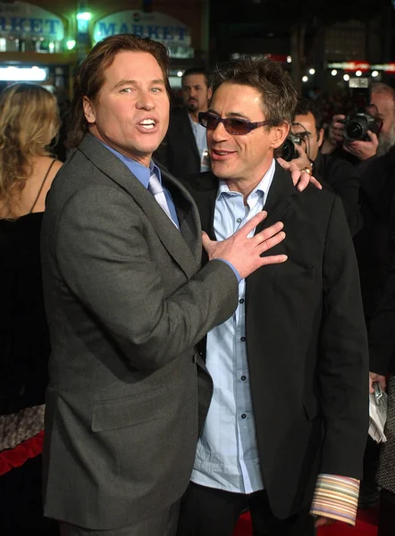 Val Kilmer Robert Downey Estreno Mundial Alexander Los Ángeles Noviembre — Foto de Stock