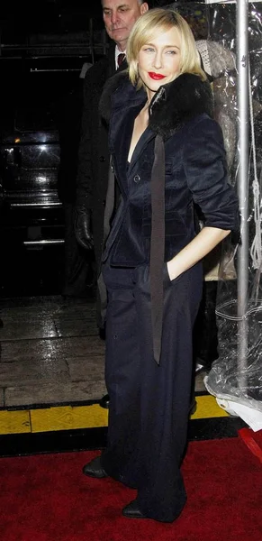 ヴェラ ファーミガは ニューヨークのブレーク アンド エントリー シアター ニューヨーク ニューヨーク 1月18日 2007に到着しました — ストック写真
