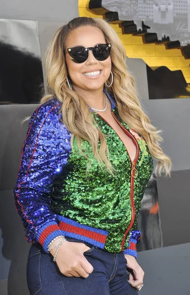 Mariah Carey Arrivals Lego Batman Movie Premiere Regency Westwood Village — Stock Photo, Image