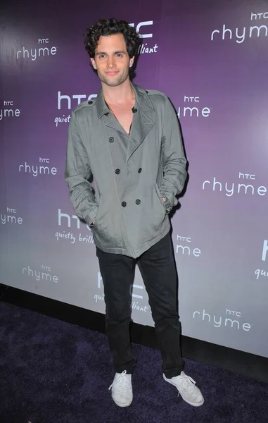 Penn Badgley Attendance Htc Serves Nyc Product Launch Event Highline — Stock Photo, Image