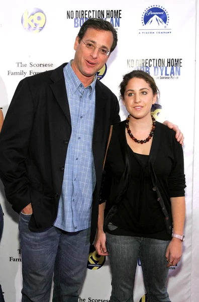 Bob Saget, Daughter Aubrey at arrivals for No Direction Home: Bob Dylan DVD Premiere, The Ziegfeld Theatre, New York, NY, September 19, 2005. Photo by: Gregorio Binuya/Everett Collection