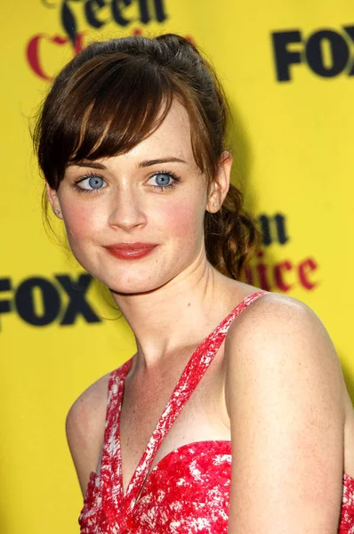 Alexis Bledel Beérkezések 2005 Teen Choice Awards Gibson Amfiteátrum Universal — Stock Fotó