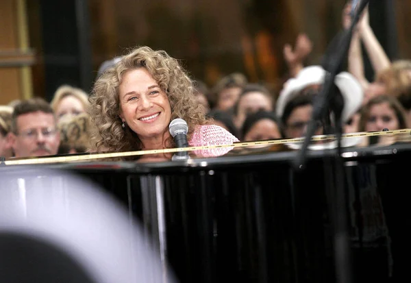 Carole King Carole King Rockefeller Center New York Temmuz 2005 — Stok fotoğraf