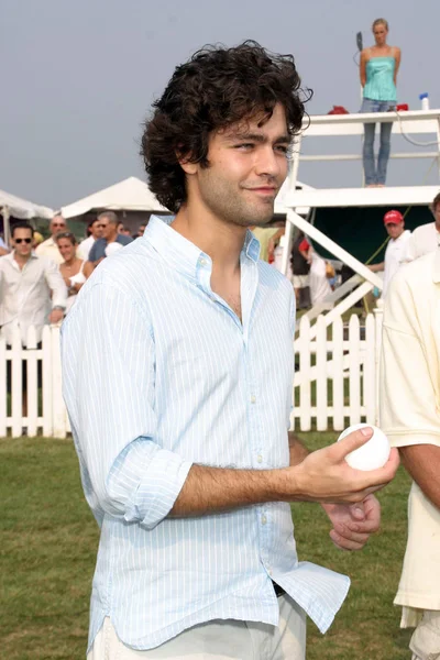 Adrian Grenier Uvnitř 2005 Mercedes Benz Polo Challenge Bridgehampton Polo — Stock fotografie