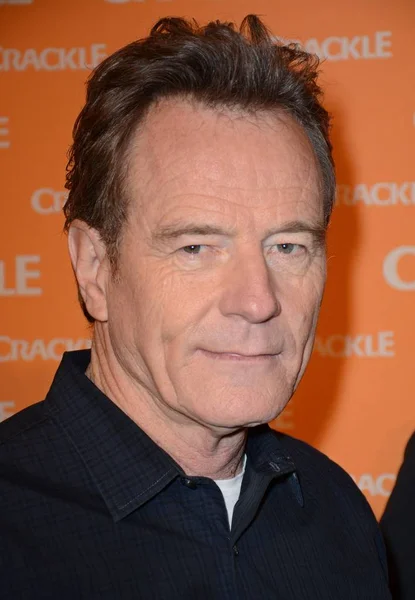 Bryan Cranston Při Příjezdu Crackle 2016 Prezentace New York City — Stock fotografie