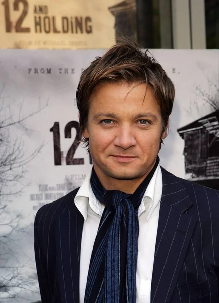 Jeremy Renner Chegadas Para Holding Premiere Independent Film Channel Ifc — Fotografia de Stock