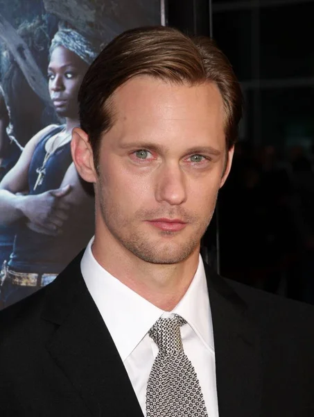 Alexander Skarsgrd Chegadas Para True Blood Season Three Premiere Arclight — Fotografia de Stock