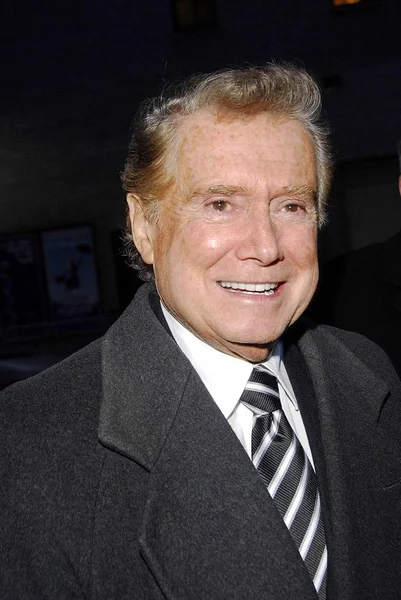 Regis Philbin Talk Show Late Show Avec David Letterman Sullivan — Photo