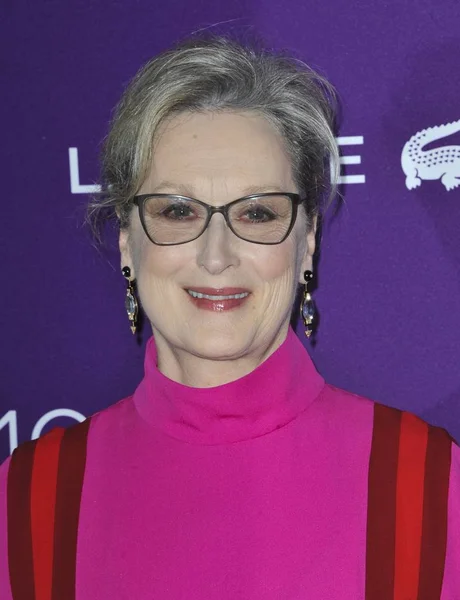 Meryl Streep Bei Der Anreise Zum Cdga Kostümdesigner Gilde Award — Stockfoto