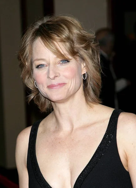 Jodie Foster Las Llegadas Los 62º Premios Del Gremio Directores — Foto de Stock