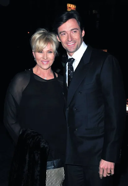 Deborra Lee Furness Hugh Jackman Arrivals Worldwide Orphans Foundation Wwo — Stock Photo, Image