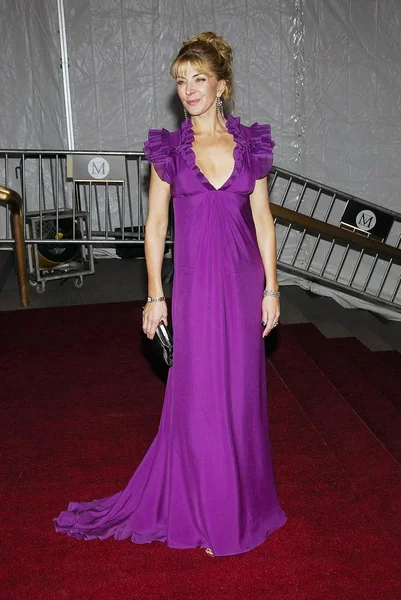 Natasha Richardson Chegadas Para Metropolitan Museum Art Costume Institute Gala — Fotografia de Stock