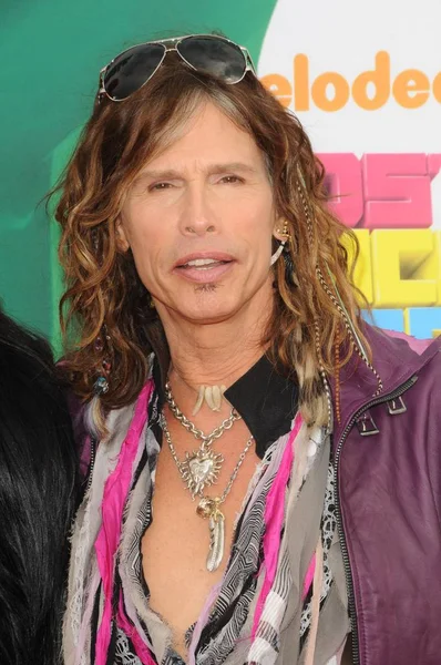 Steven Tyler Arrivals Nickelodeon 24Th Annual Kids Choice Awards Arrivals — Stock Photo, Image